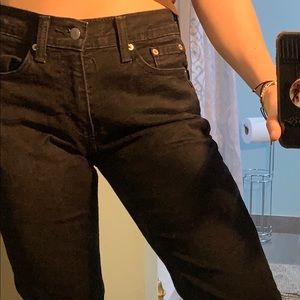 Levi black jeans